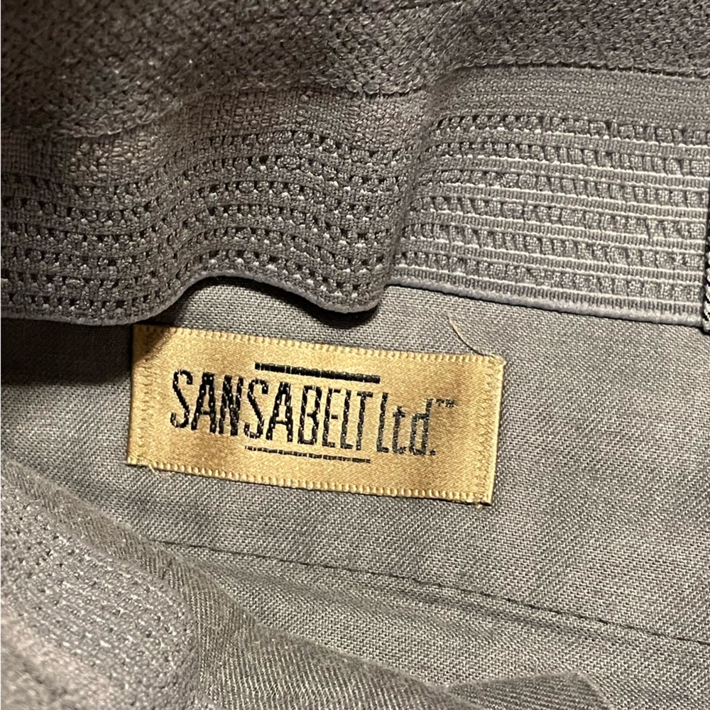 SANSABELT ltd men’s houndstooth dress pants waist 36 length 34 - Picture 5 of 11